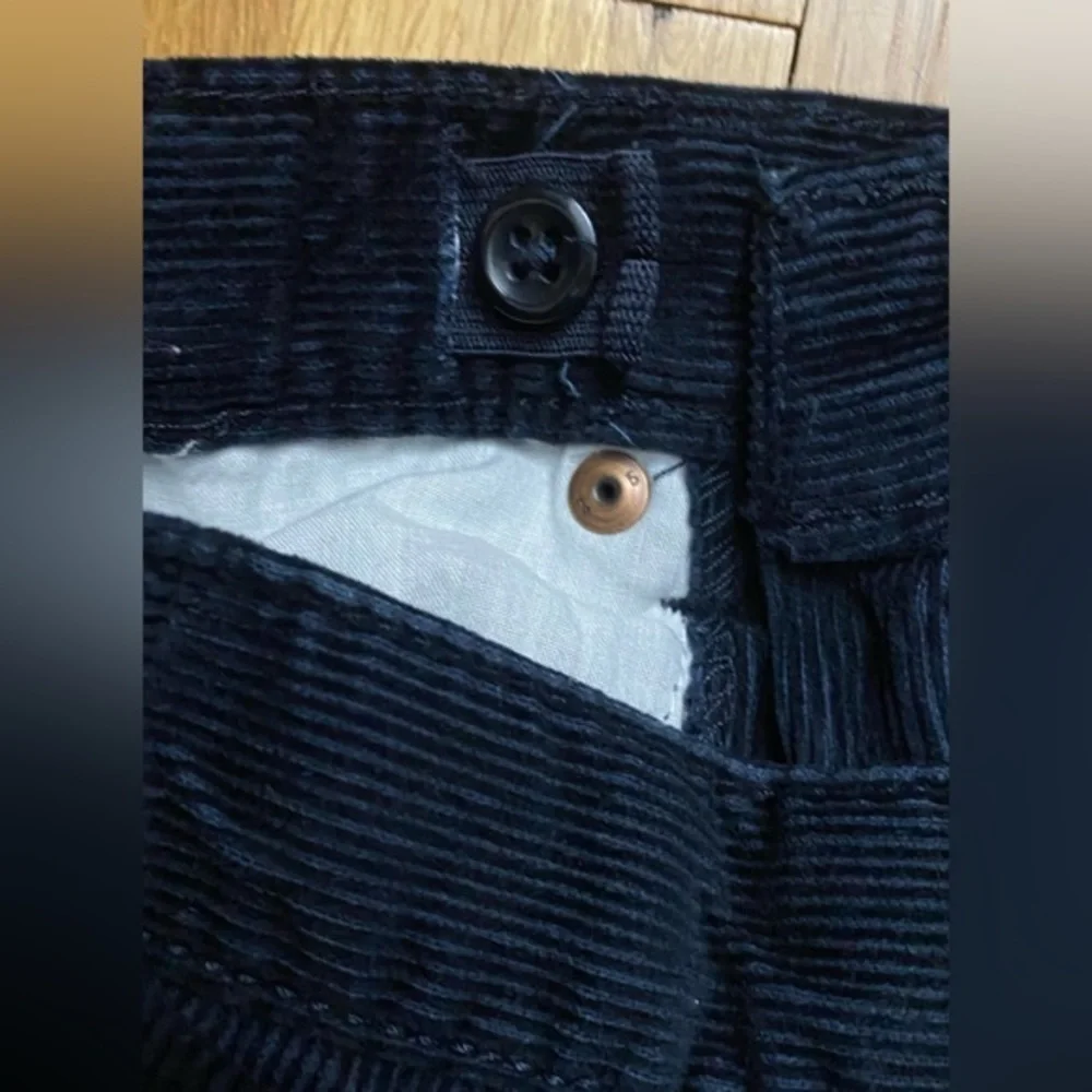 Gap Kids Navy Corduroy Pants Straight Fit Size 7